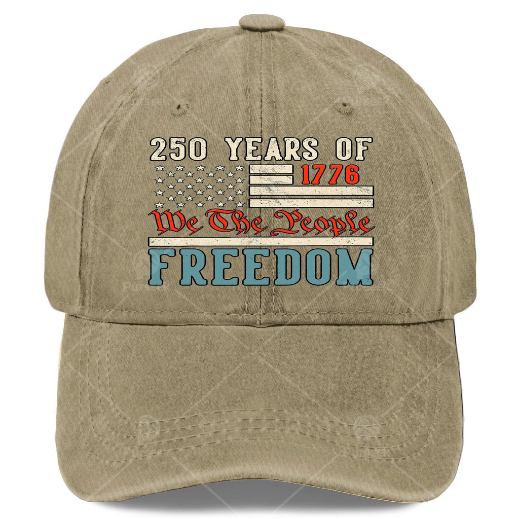 Retro July 4Th American Baseball with The American Flag, Celebrating 250Th Anniversary from 1776 to 2026, Suitable for Everyone