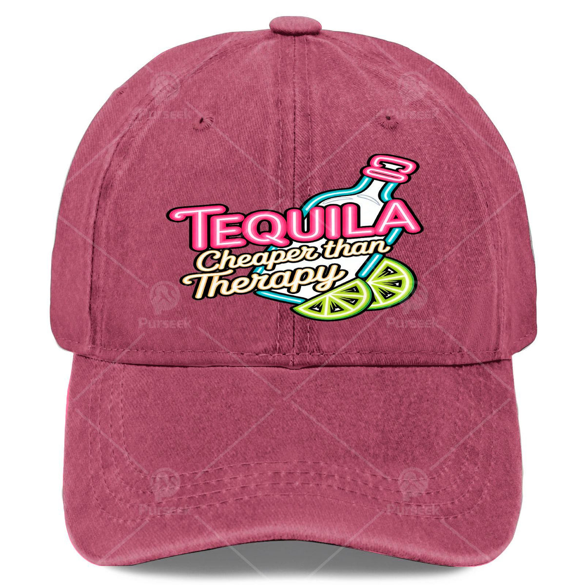 Funny Tequila Drinking Baseball for & - Retro Full-Body Tequila Print Suitable for Cinco De Mayo Parties, Christmas, Games, 4th of - Lightweight Washed Unisex Hat with Iconic