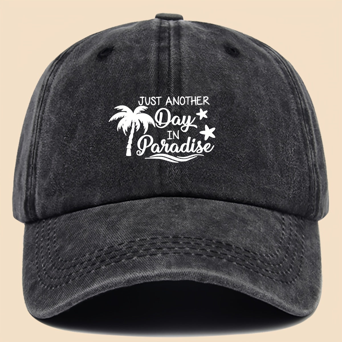 1 Stylish Coconut Beach Fun Print Baseball Cap, Suitable for All Seasons, Adjustable for Both Men and Women. Comfortable and Breathable Sun Hat, Suitable for Outdoor Sun, Parties, Hiking, and Cycling, Making It the Perfect Accessory for Bo