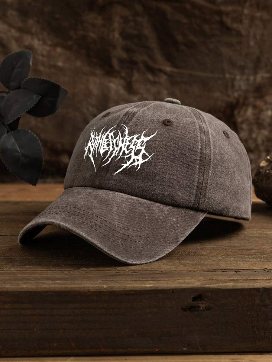 Verstellbare Baseballkappe Mit Grafikstickerei Für Männer Für Den Alltag Und Die Straße Outdoor