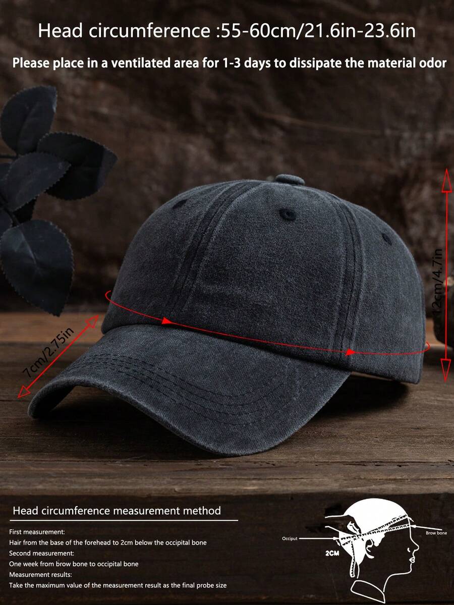 Männer Solide Baseball Cap lässig