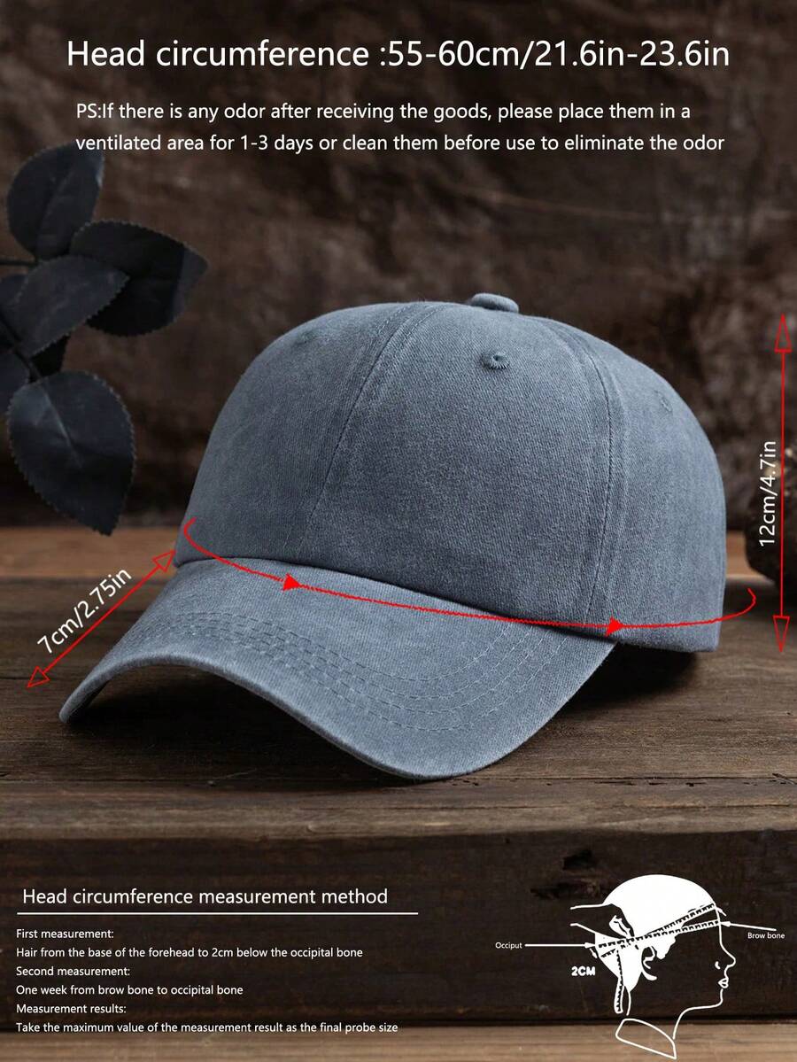 Männer Solide Baseball Cap lässig