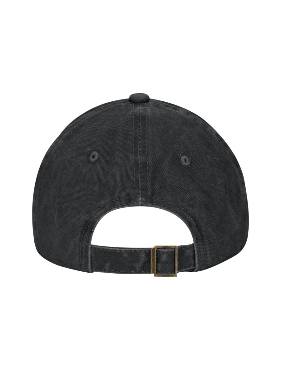 Washed Denim Baseball Cap For Men And Women Casual Sporty Style Adjustable Hat With Team Logo Design Giants Baseball Inspired Embroidered Logo On Front Panel Classic Orange And Black Lettering Over White Ball Pattern Perfect For Everyday Wear Outdoor Acti