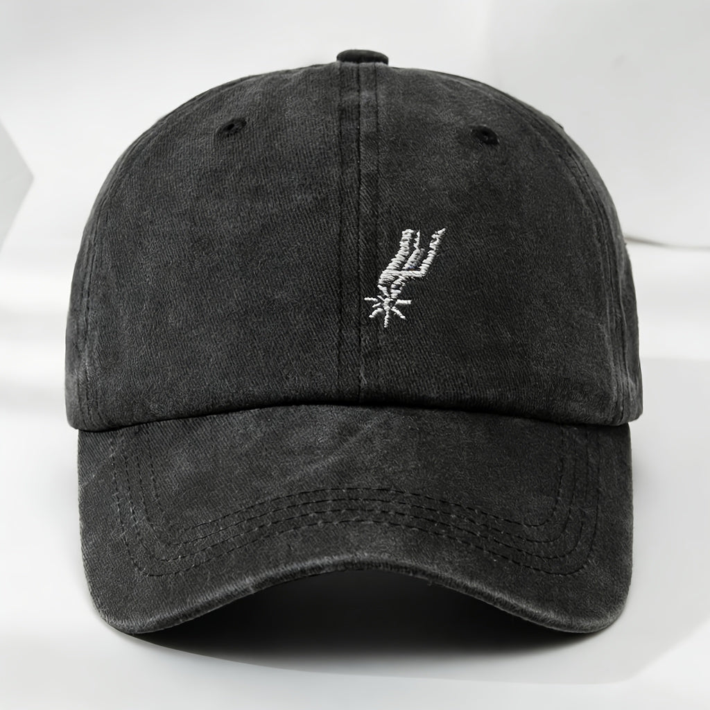 Men's Summer Casual Washed Baseball Hat, Lightweight Adjustable Outdoor Sun Hat for Everyday