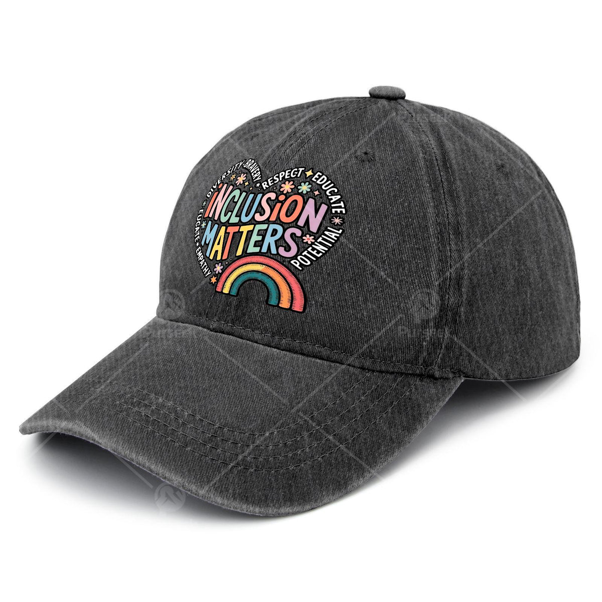 Inclusion Matters Special Education Teacher SPED Autism Baseball Hat Unisex