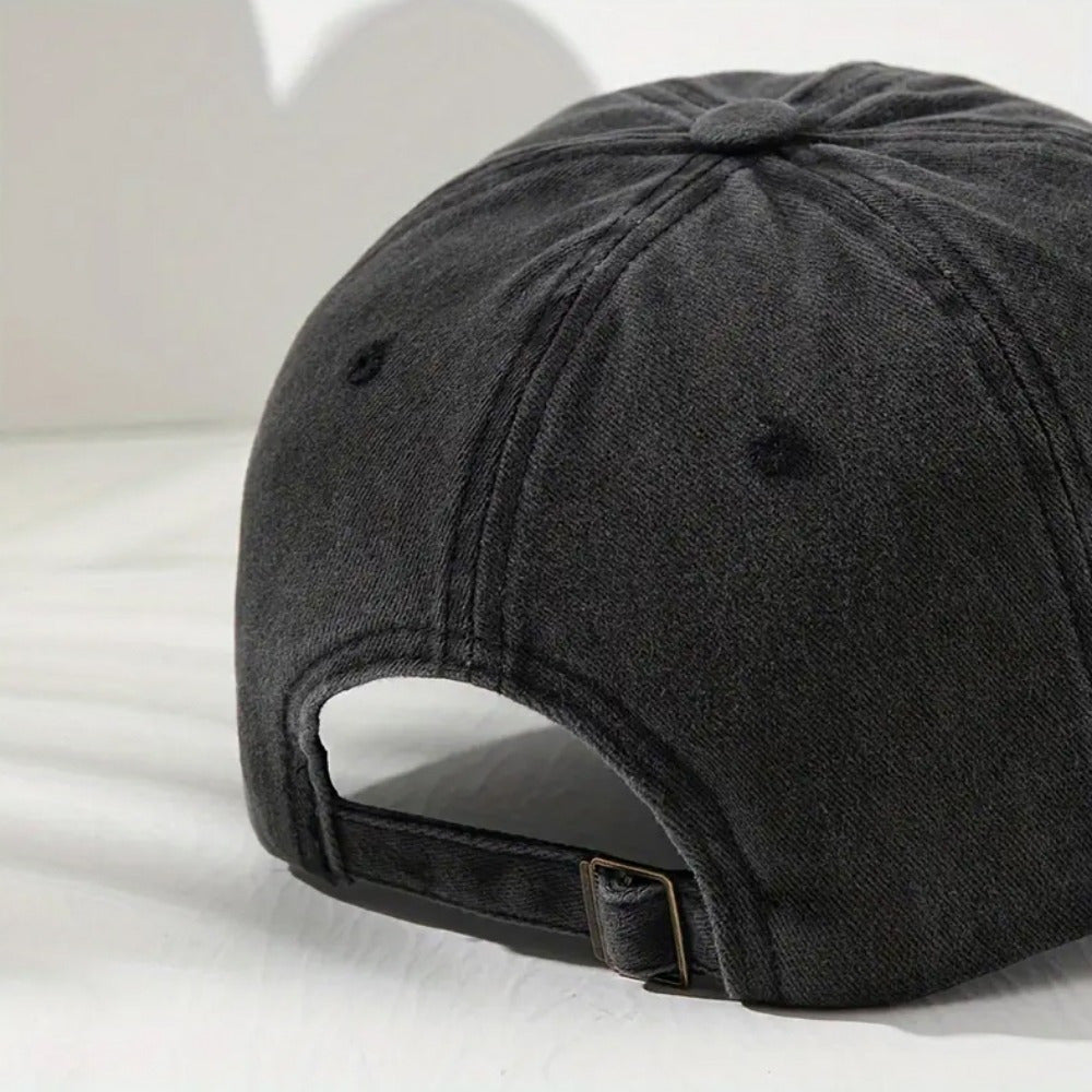 1 Fish-Shaped Hat, Beach Washed Baseball Cap, Women'S Hat, Men'S Fashion Hat, Breathable, Quick-Drying Fabric, Adjustable Style Hat, Multiple Color Options, Father'S Day Gift