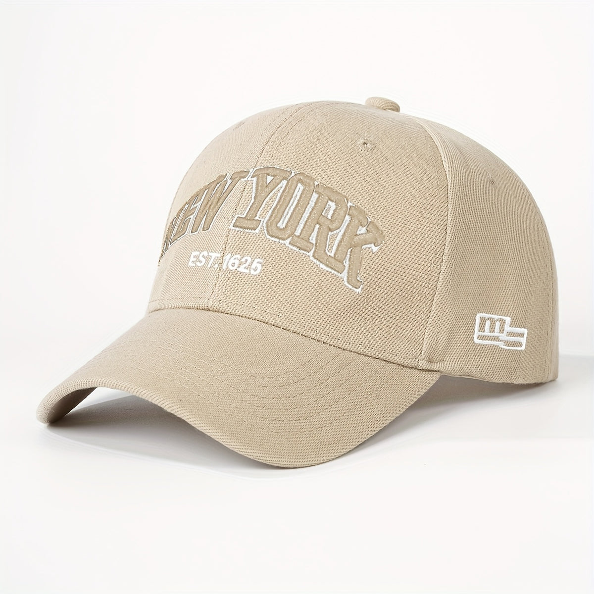 1 Embroidered NEW YORK Faux Green Baseball Cap Unisex Truck Hat Breathable Adjustable Golf Hat Women'S Summer Fashion Curved Brim Hat Men'S Y2K Couple Hat