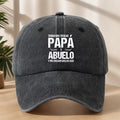 Unisex Baseball Cap with Adjustable Duckbill - Breathable All-Season Outdoor Hat, 21.65-24.41inch Headband, //Navy, Lightweight & Comfortable for Men & Women, Casual Sports Travel Hat, Spanish Text Design