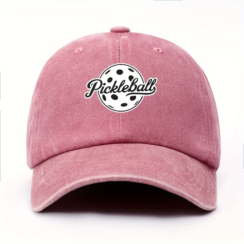 "Pique Ball" Golf Cap, Hand Washable, Polyester Fabric, Adjustable Unisex Golf Hat, Suitable for Leisure, Parties, Etc