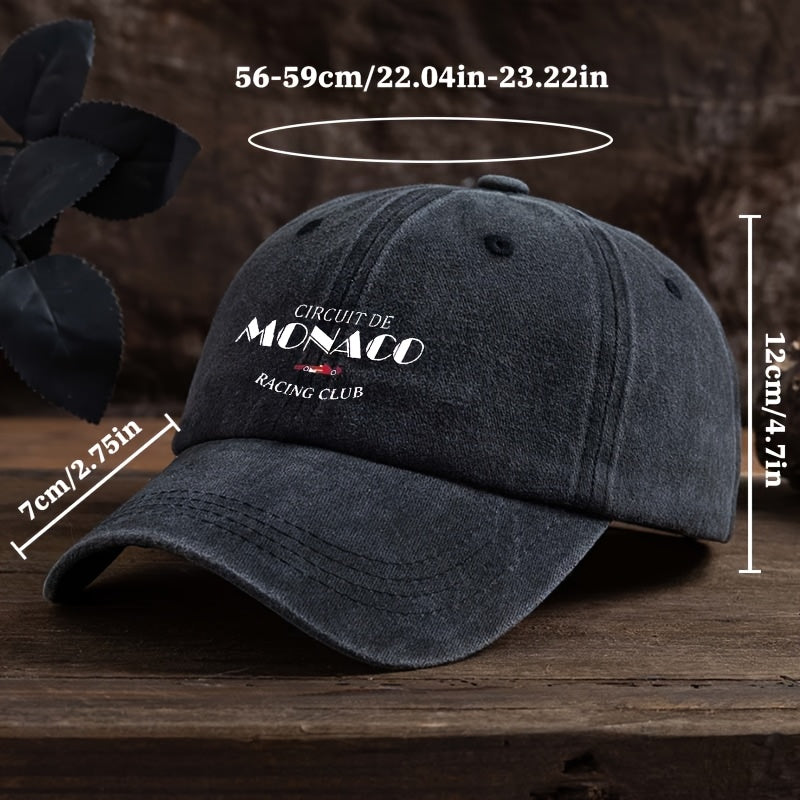 A Fun Letter-print  Cap, a Fashionable and Versatile Outdoor Men's Hat with a Trendy Design