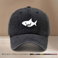 This Is a Stylish And Lightweight Baseball Cap Featuring a Cartoon Shark Design. It Is Adjustable in Size And Suitable for Both Men And Women, Making It a Trendy Choice for Outdoor Sports, Gatherings