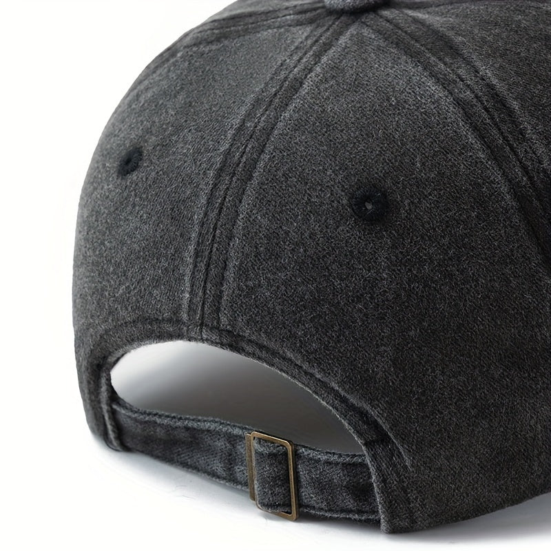 A Unisex Fashionable and Versatile Printed SABR Baseball Cap, Featuring a Classic Vintage Washed Outdoor Lightweight Curved Brim Design. Suitable for Outdoor Vacations, Travel, Camping, and Other Casual Occasions. Ideal for Festivals