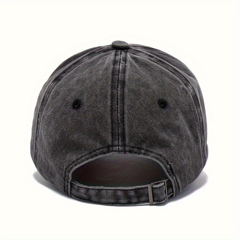 1 Fish-Shaped Hat, Beach Washed Baseball Cap, Women'S Hat, Men'S Fashion Hat, Breathable, Quick-Drying Fabric, Adjustable Style Hat, Multiple Color Options, Father'S Day Gift