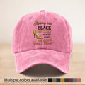 Casual Style Black History Month God's Grace and Mercy Printed Baseball Cap, Adjustable Strap, June 16th Memorial Day Baseball Cap, Suitable for All Seasons, Lightweight and Breathable, Sun, Essential for Outdoor Sports, Fishing, Picnics,