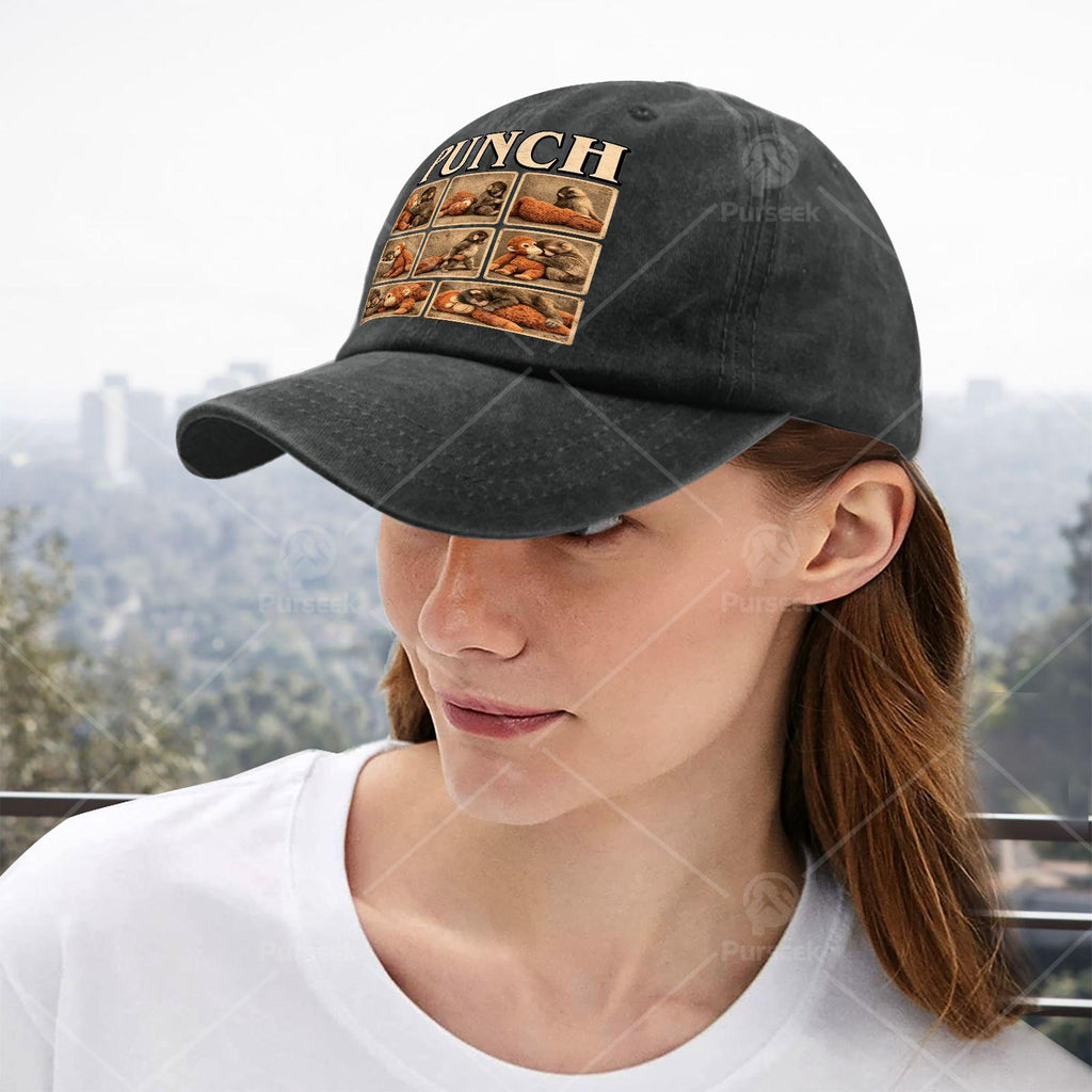 Retro Monkey Print Baseball - Suitable for Christmas Gifts, Games, 4th of - Lightweight Full-Body Monkey Hat with Iconic Mokey, Unisex Casual for Themed Events and Casual Attire