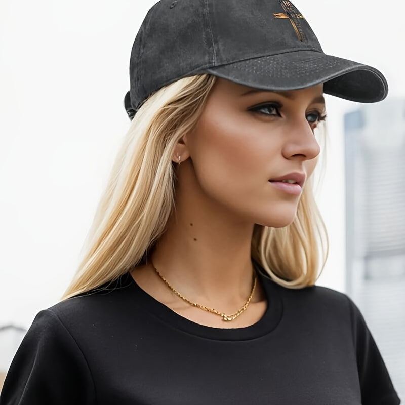 Easter Christian Theme He Is Risen Sun Resurrection Baptism Baseball Cap Unisex Summer Snapback Hat