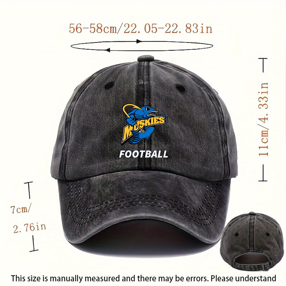 1 Fish-Shaped Hat, Beach Washed Baseball Cap, Women'S Hat, Men'S Fashion Hat, Breathable, Quick-Drying Fabric, Adjustable Style Hat, Multiple Color Options, Father'S Day Gift