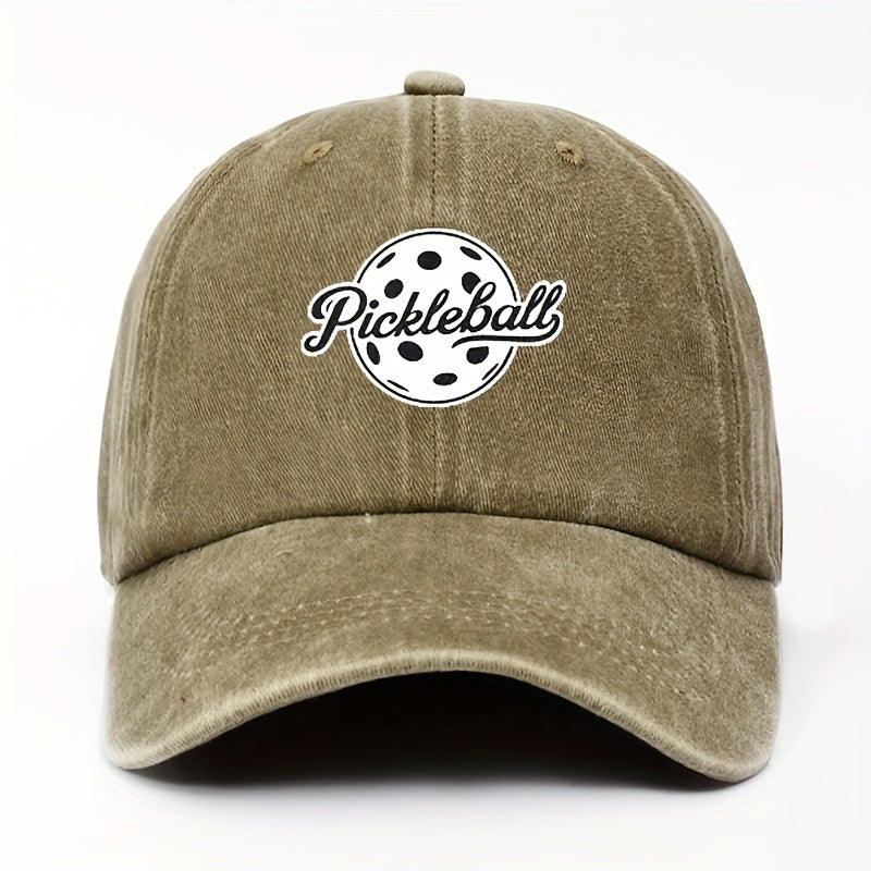 "Pique Ball" Golf Cap, Hand Washable, Polyester Fabric, Adjustable Unisex Golf Hat, Suitable for Leisure, Parties, Etc