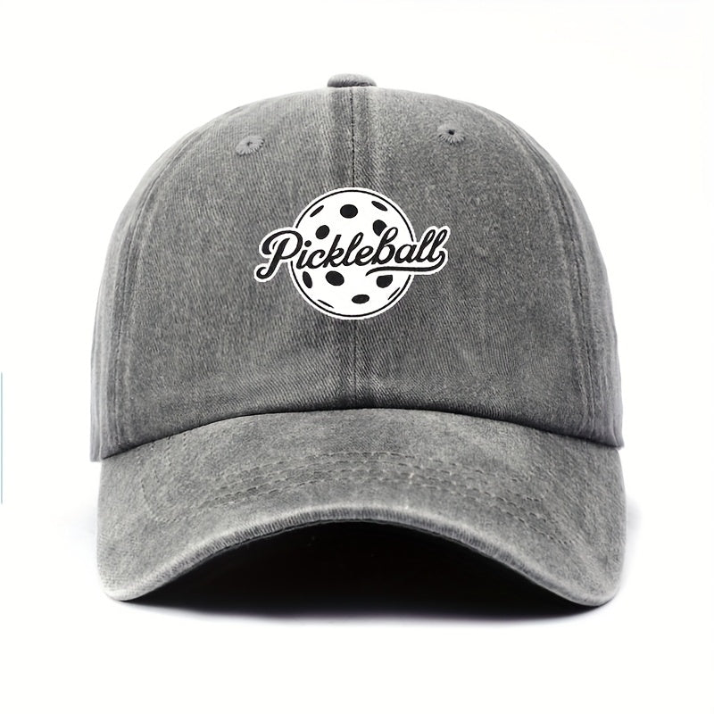 "Pique Ball" Golf Cap, Hand Washable, Polyester Fabric, Adjustable Unisex Golf Hat, Suitable for Leisure, Parties, Etc