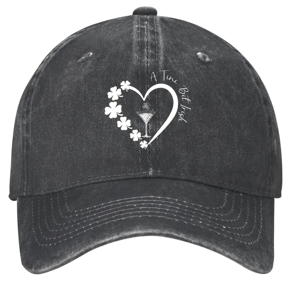 2026 Latest Face-Slimming Baseball Cap, American Retro Style, Couple'S Matching Hat, A Touch of Irish Luck: St. Patrick'S Day Irish Girl Cocktail Hat- Unisex Snapback Cap, Suitable for Hunting And Camping