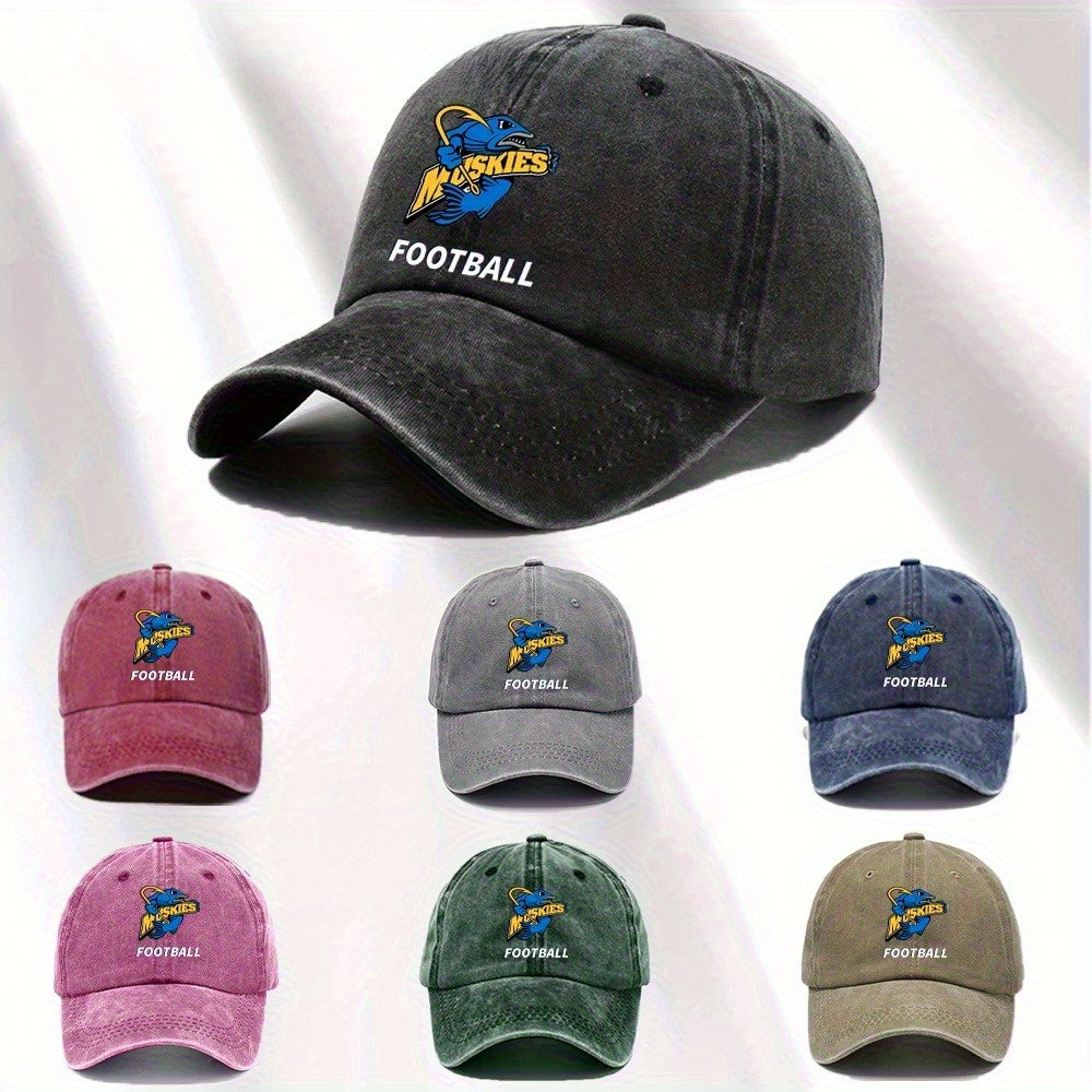 1 Fish-Shaped Hat, Beach Washed Baseball Cap, Women'S Hat, Men'S Fashion Hat, Breathable, Quick-Drying Fabric, Adjustable Style Hat, Multiple Color Options, Father'S Day Gift