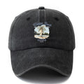 A Unisex Fashionable and Versatile Printed Hawaiian Waikiki Beach Baseball Cap, Featuring a Classic Vintage Washed Outdoor Lightweight Curved Brim. Suitable for Casual Occasions Such as Outdoor Vacations, Travel, and Camping, as Well as Holiday