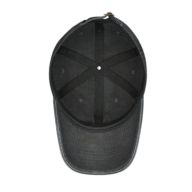 1pc of Vintage Washed Unisex Baseball Caps Featuring a Colorful Artistic Design of an Autism Awareness Butterfly. These Adjustable Caps Are Perfect for Outdoor Activities And Casual Wear, Making Them Great Gifts for Both Men And Women
