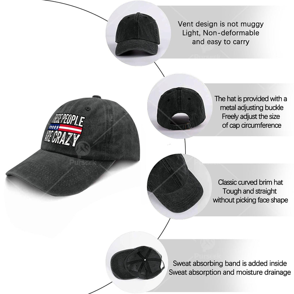 This Unisex Cap Is a Soft, Washed, And Distressed Baseball Hat That Is Quite Eccentric