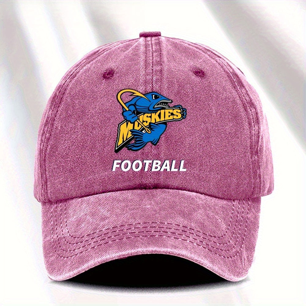 1 Fish-Shaped Hat, Beach Washed Baseball Cap, Women'S Hat, Men'S Fashion Hat, Breathable, Quick-Drying Fabric, Adjustable Style Hat, Multiple Color Options, Father'S Day Gift