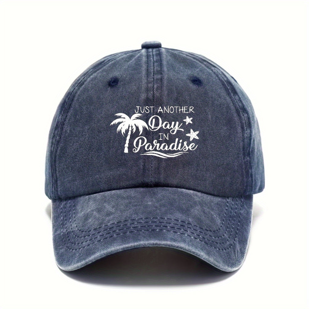 Unisex Baseball Cap Casual Pre-Curved Brim Sun Hat, Breathable and Adjustable, Made of Lightweight Non-Elastic Fabric Fashionable Y2K Couple