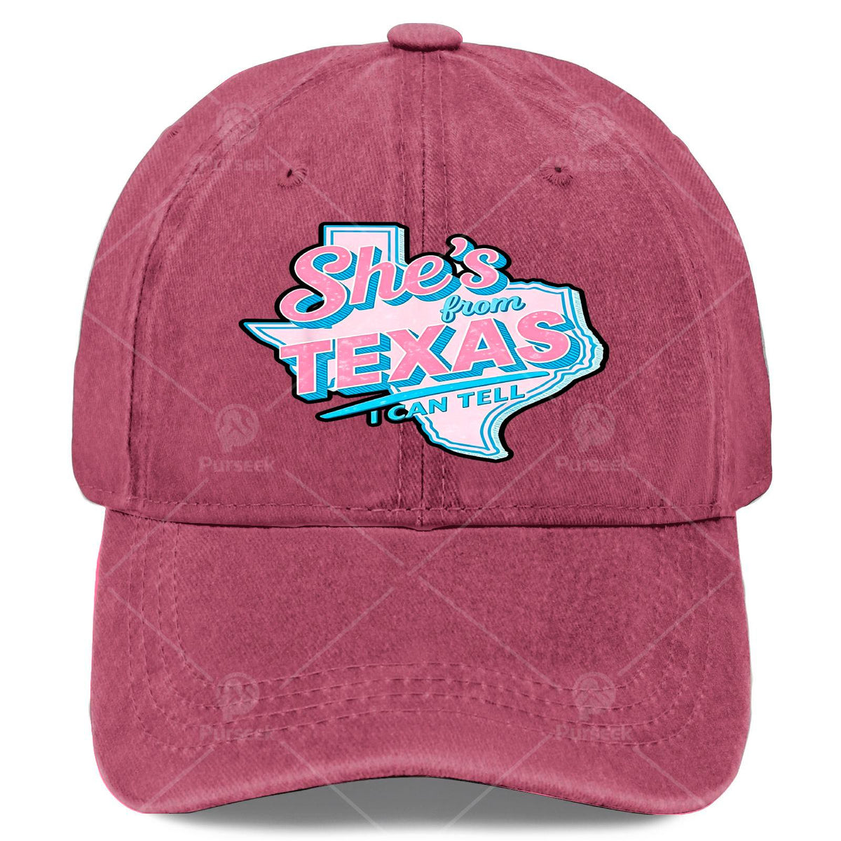 I Can Tell She'S a Texas Girl by Her Retro Vintage Baseball