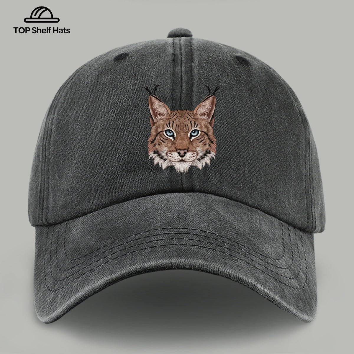 1pc Lynx Pattern Baseball Cap | Lightweight, Comfortable, Breathable, Adjustable Fit, Ideal for Beach Vacations, Casual Outdoor Activities, and Valentine's Day Gifts