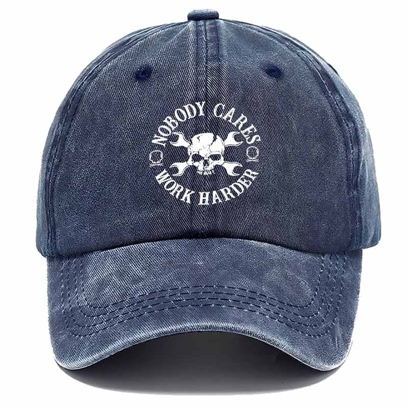 Trendy Dark-Style Baseball Cap with Skull And Wrench Design, Fashionable Sports Casual Visor Cap