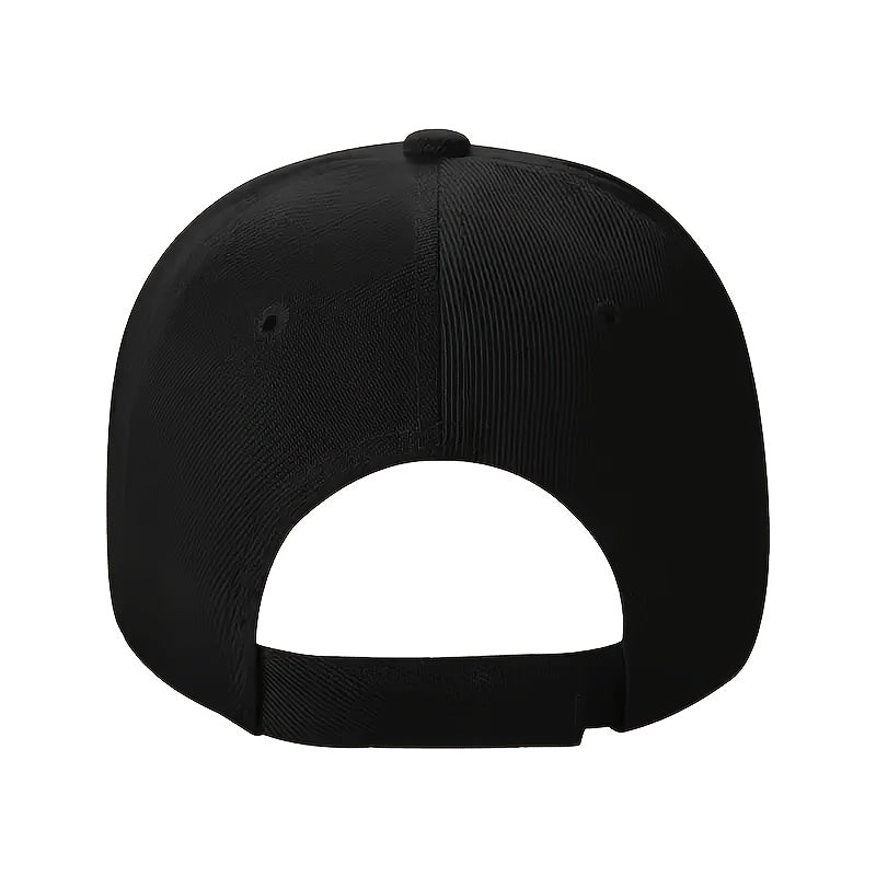 Sandwich Brim Baseball Cap, Adjustable Unisex Casual Hat, Ideal for Halloween Christmas Party, Holiday Gift for Daily Outdoor Wear