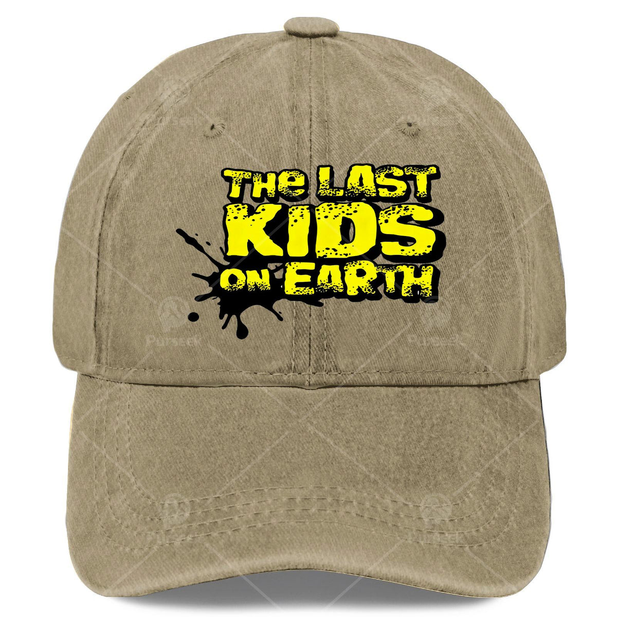 The Last Kids on Earth Retro Washed Distressed Baseball Cap - Unisex Low-Profile Suitable for Christmas, Games & 4th of, Iconic Full-Body Print, Lightweight Round Cap for Casual Wear & Themed Events