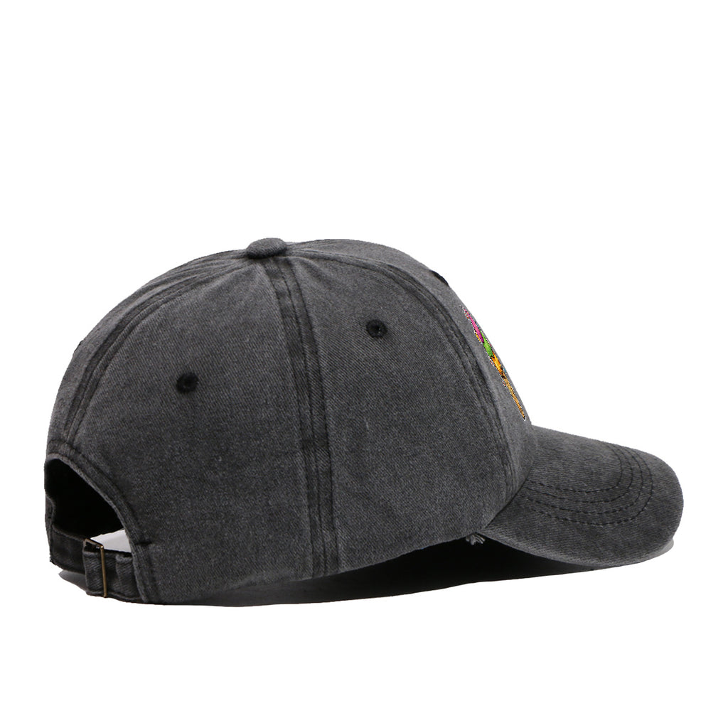 1pc Colorful Cream Cake Print Baseball Cap, Sweet Cute Sun Hat, Fashionable Individual Aesthetic Unisex Cap, Adjustable Size Street Trendy Hat, Bestie Outing Hat, Suitable for Daily Commute, Dates, Parties, Amusement Parks, Afternoon Tea