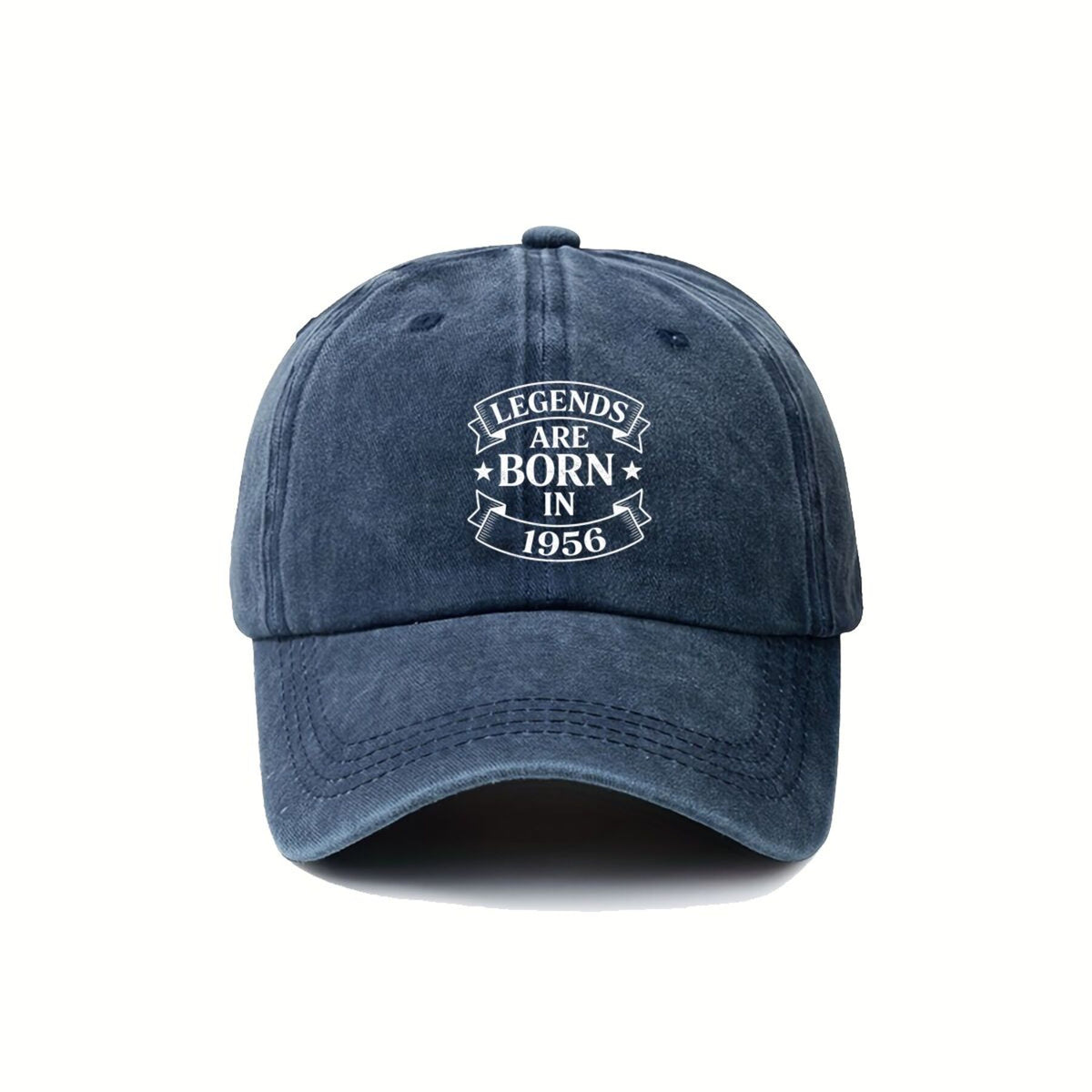 1956s Are Born Vintage Retro Baseball Cap - Unisex Adjustable Pull-String Hat with 1956 Print, Machine Washable Sun Suitable for Outdoor Sports, Casual Wear & Nostalgic Gift for Men and Women