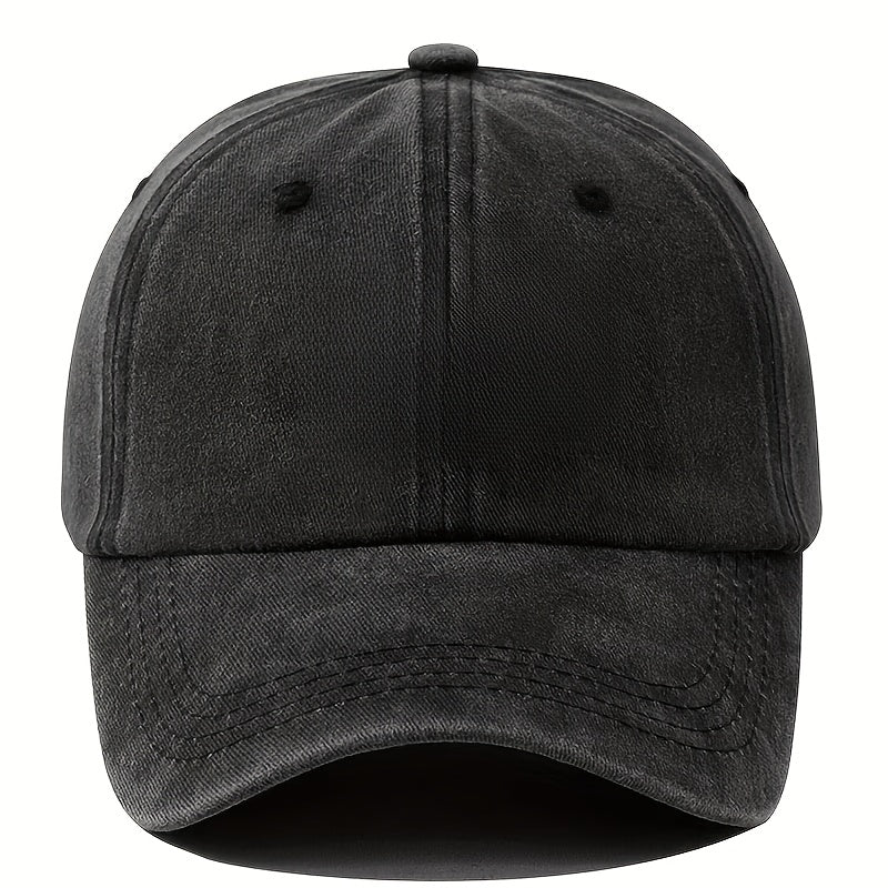 Big Mess Team Guy Vintage Black Baseball Cap for Men Casual Street Style Motivational Hat Anniversary Gift