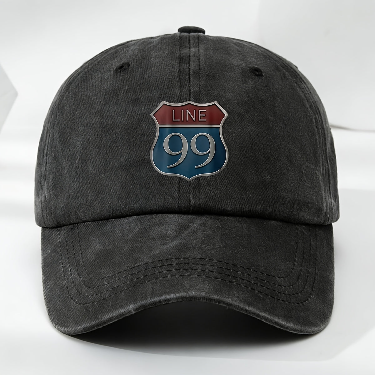 Men'S Summer Casual Washed Baseball Cap, Lightweight Adjustable Outdoor Sun Hat for Everyday