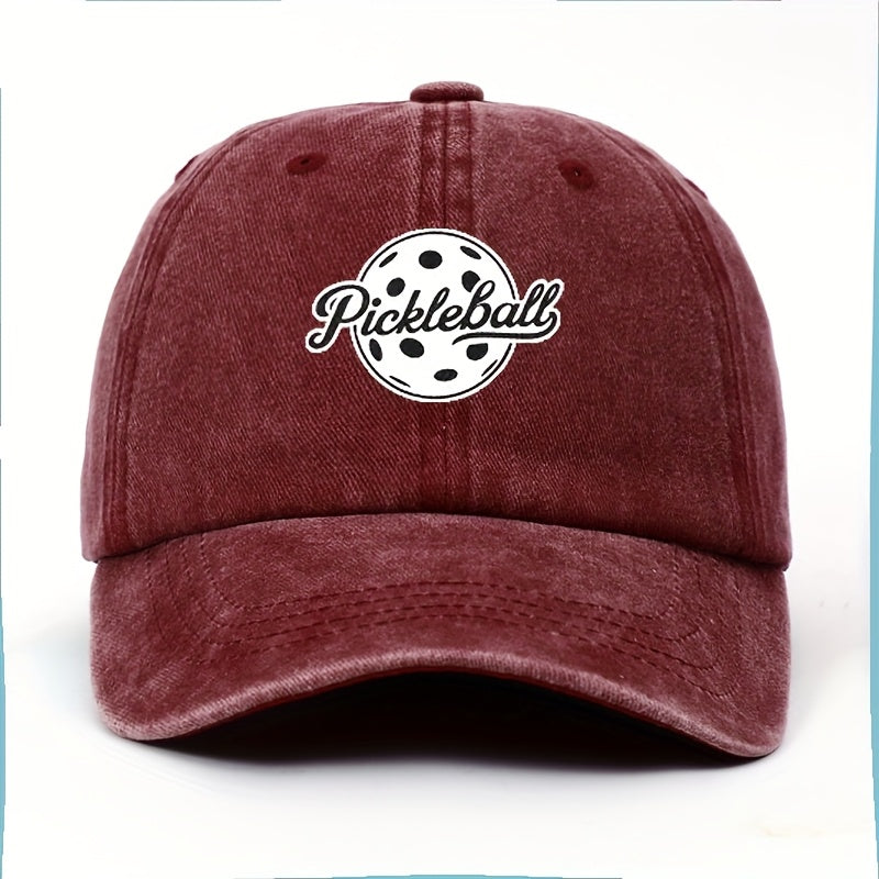 "Pique Ball" Golf Cap, Hand Washable, Polyester Fabric, Adjustable Unisex Golf Hat, Suitable for Leisure, Parties, Etc